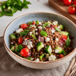 Orientalischer Linsensalat