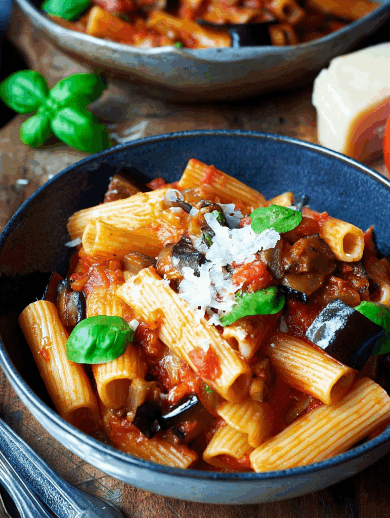 Pasta alla Norma, Original-Rezept