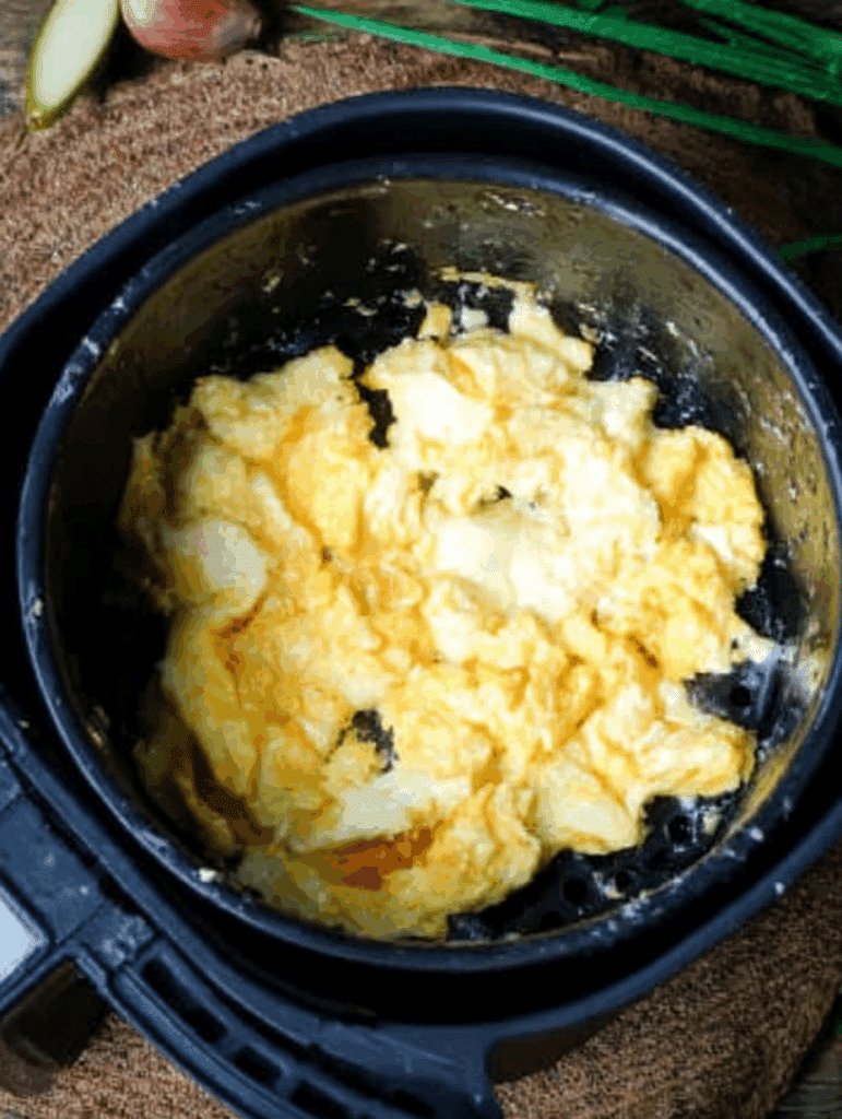 Rührei in der Heißluftfritteuse