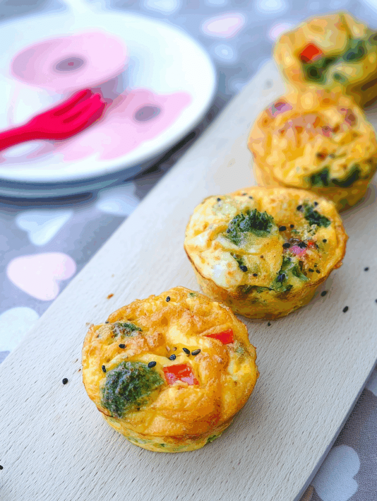 Schnelle Eiermuffins mit Gemüse