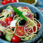 Spaghettisalat schnell gemacht