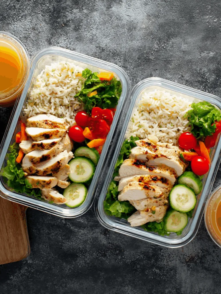 Fitness Meal Prep Box