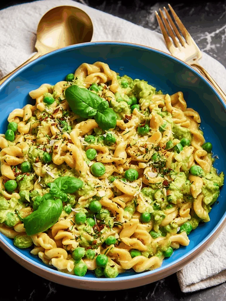 High Protein Pasta mit Erbsen - Schnelles Fitnessgericht