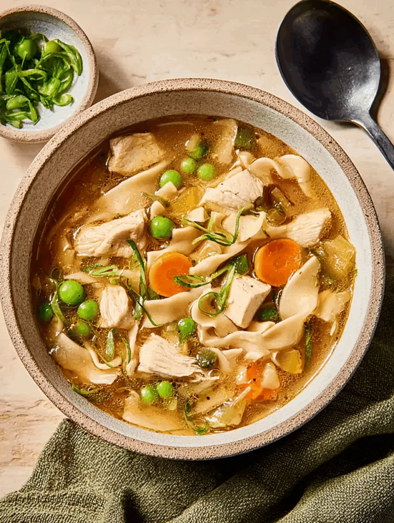 Hühnersuppe bei Erkältung - Hausgemacht & Eiweißreich