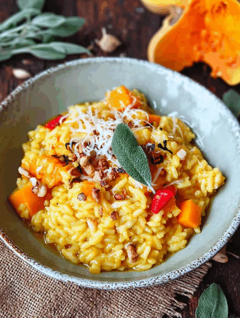 Kürbisrisotto mit Hokkaido