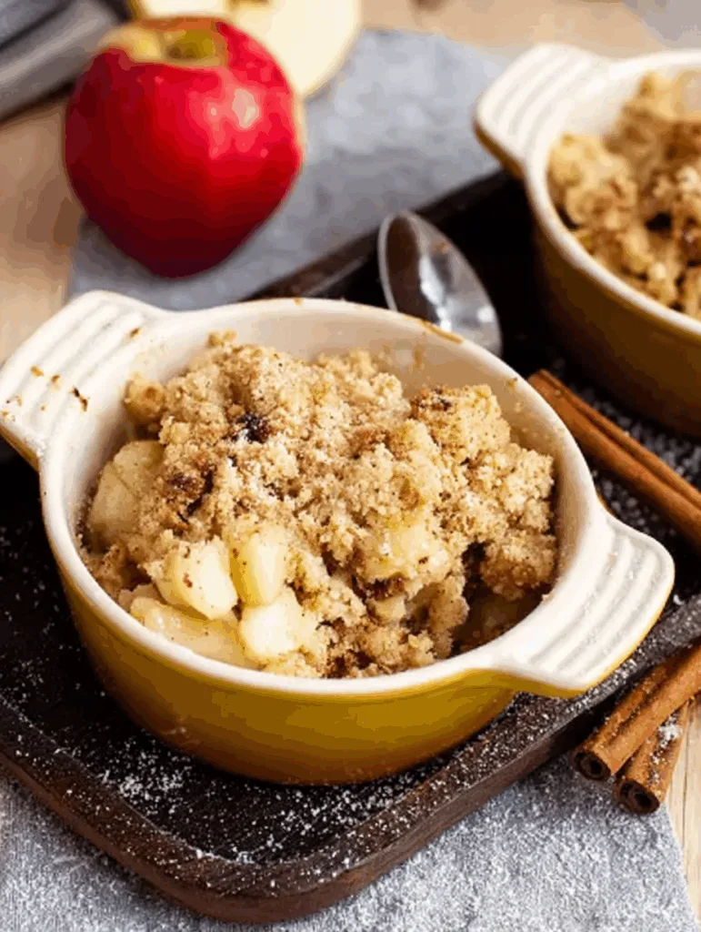 Apfel-Crumble