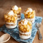 Karamellisierte Apfel-Zimt-Dessertschalen