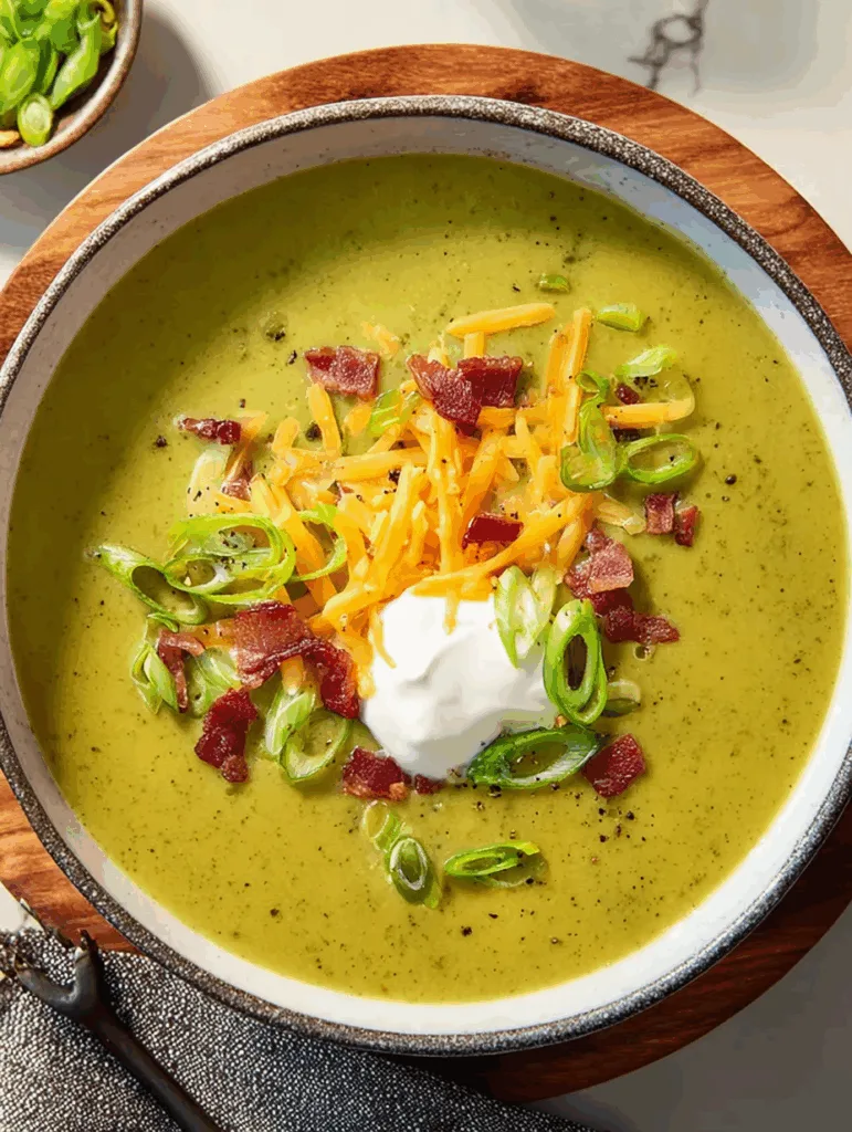 Brokkoli-Cheddar-Suppe - Cremig & Proteinreich