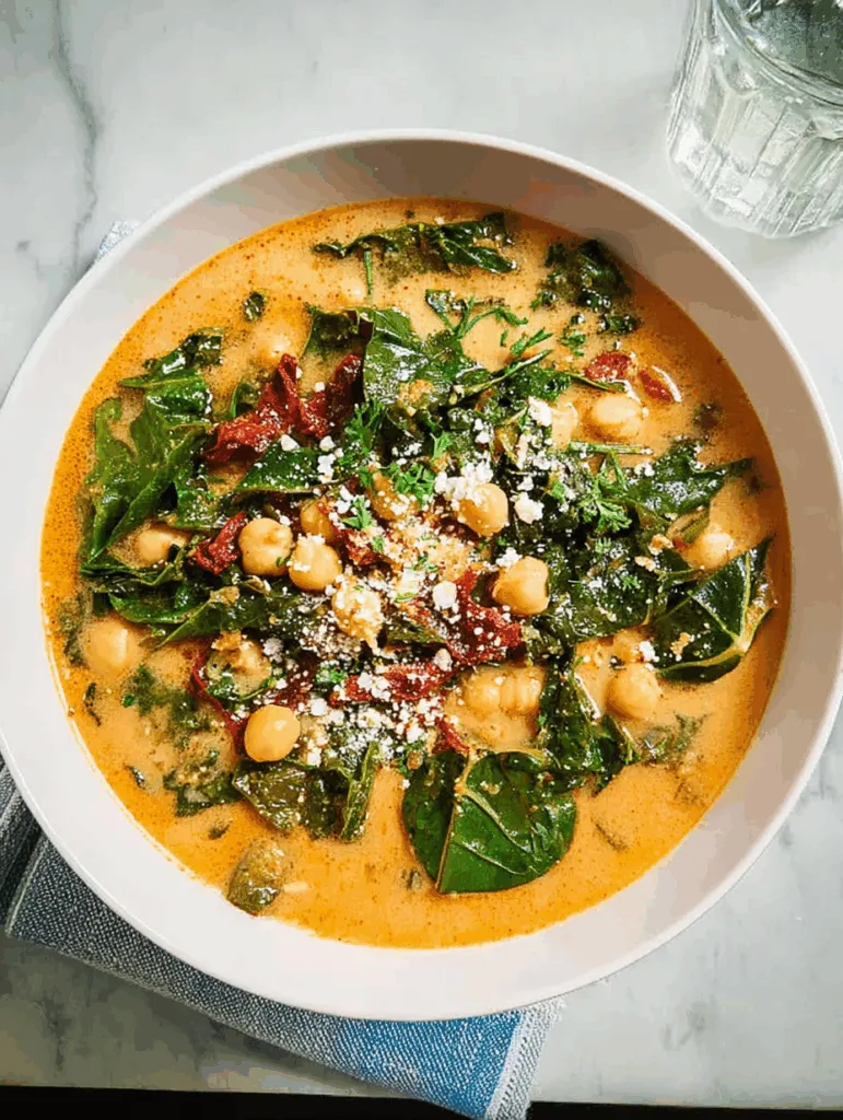 Kichererbsen-Grünkohl-Suppe - Kalorienarm & Eiweißreich