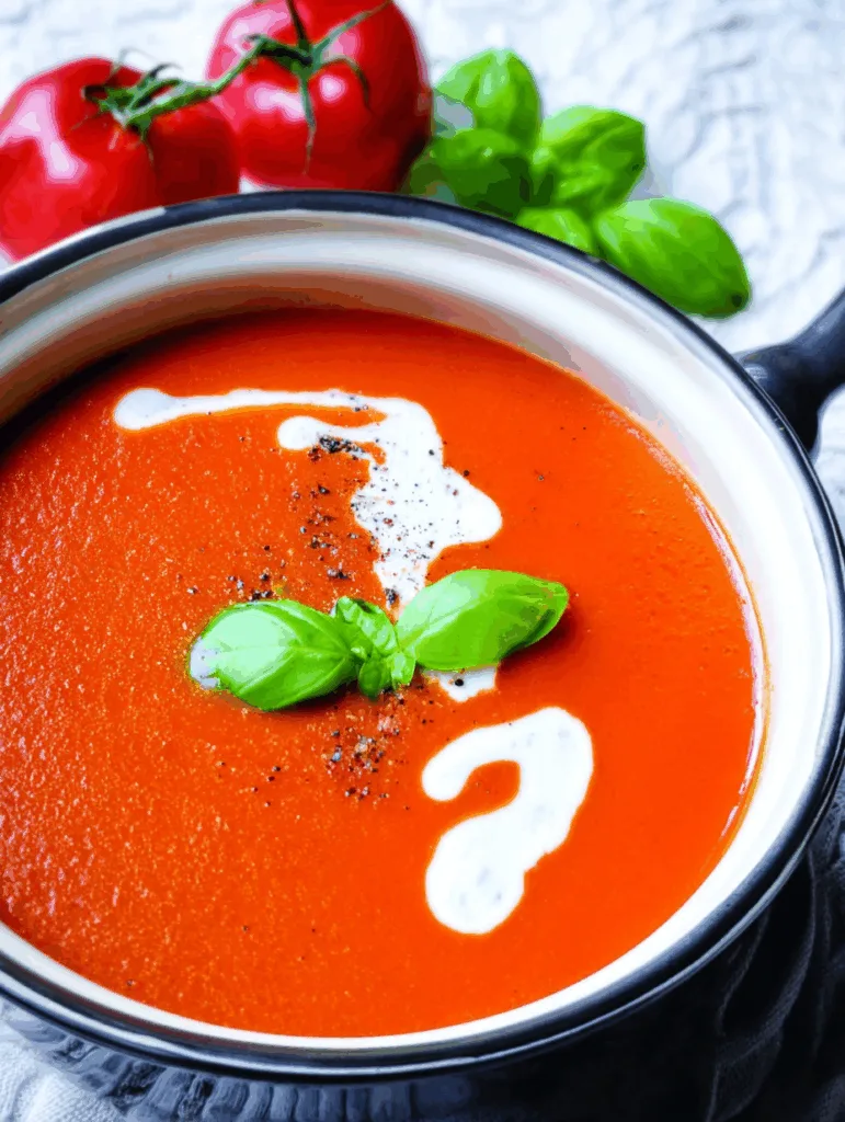 Tomatensuppe ganz einfach