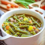 Bohneneintopf mit grünen Bohnen