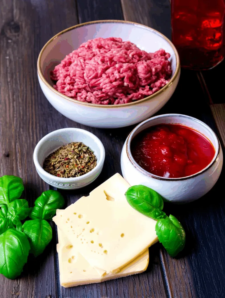 Käse-Hackbällchen im Raclette-Traum