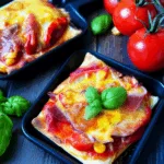 Pizza-Raclette – Mini-Pizzen aus dem Pfännchen