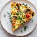 Low Carb Gemüse-Quiche