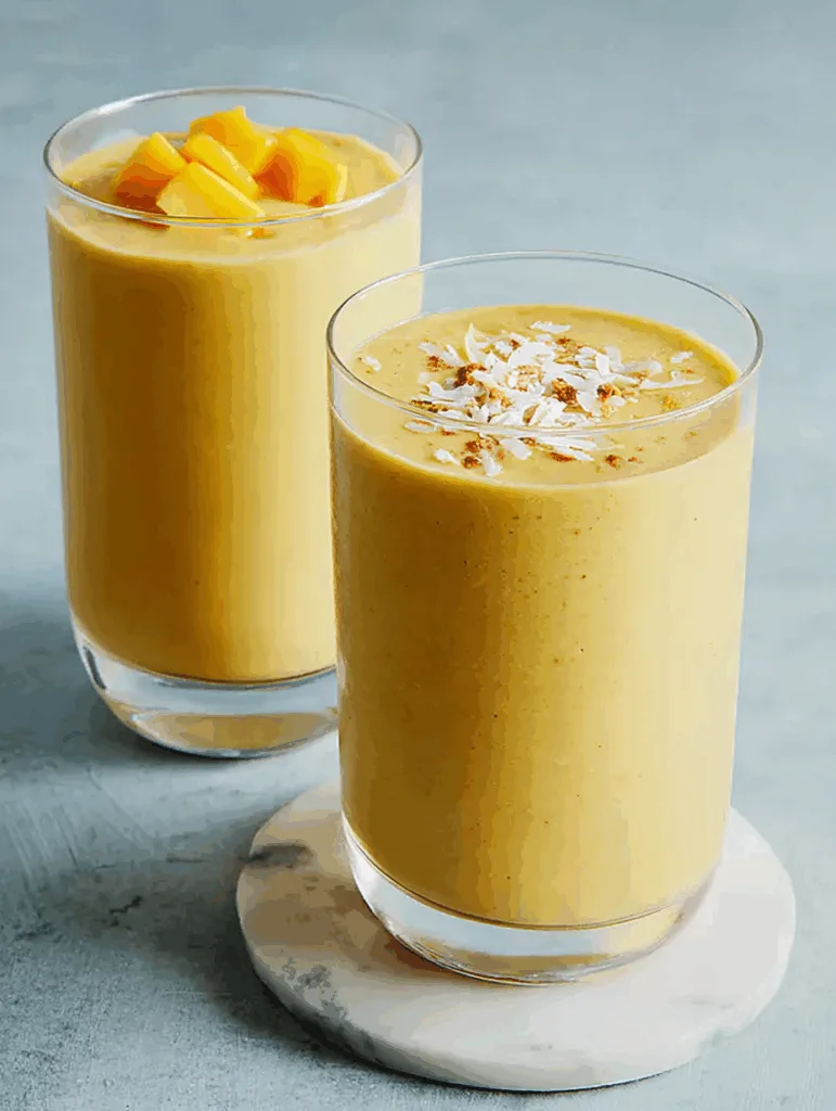 Mango-Kurkuma-Smoothie - Immunstark & Gesund