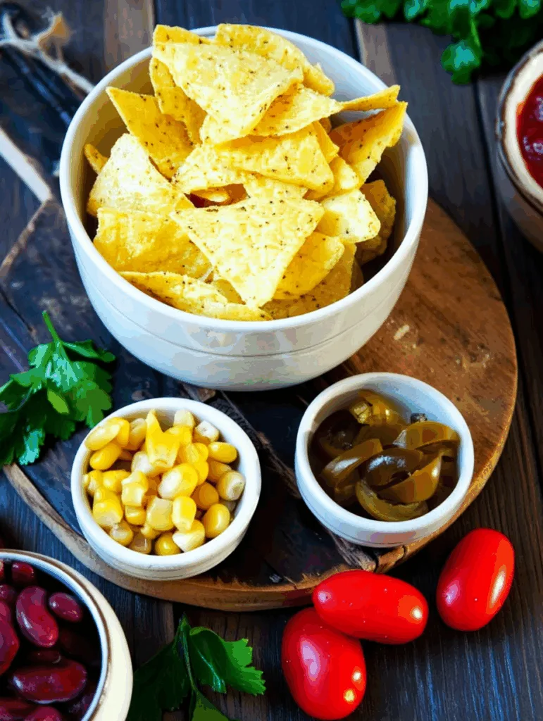 Mexikanisches Nachos-Raclette