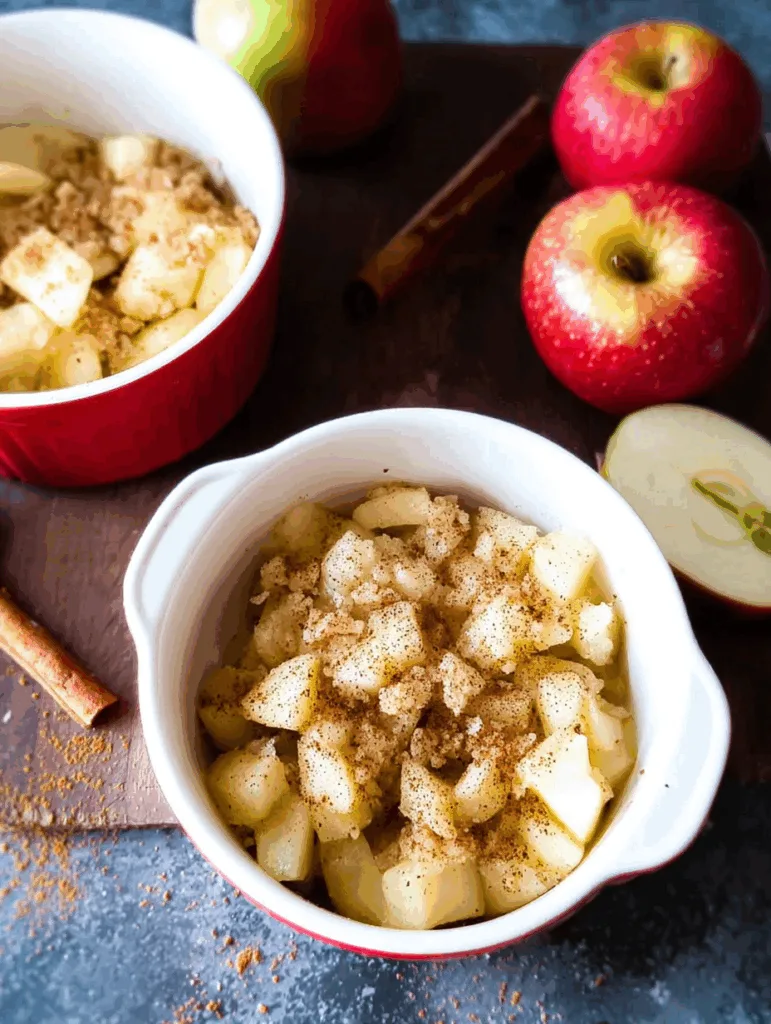 Apfel-Crumble