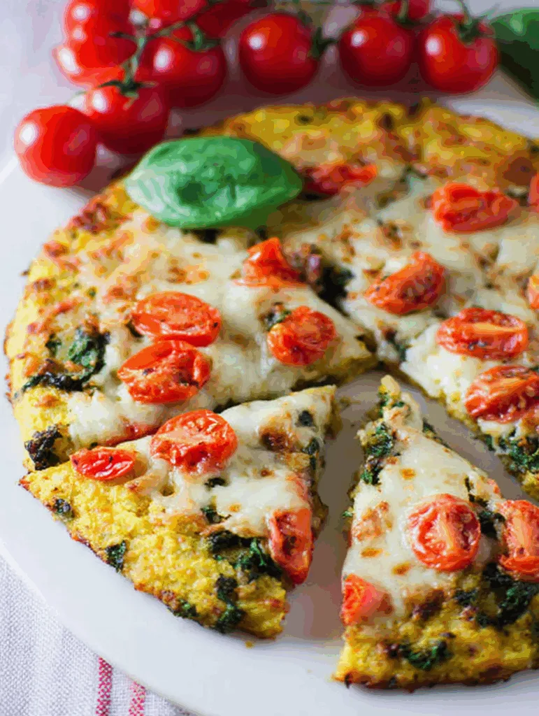 Polenta-Pizza