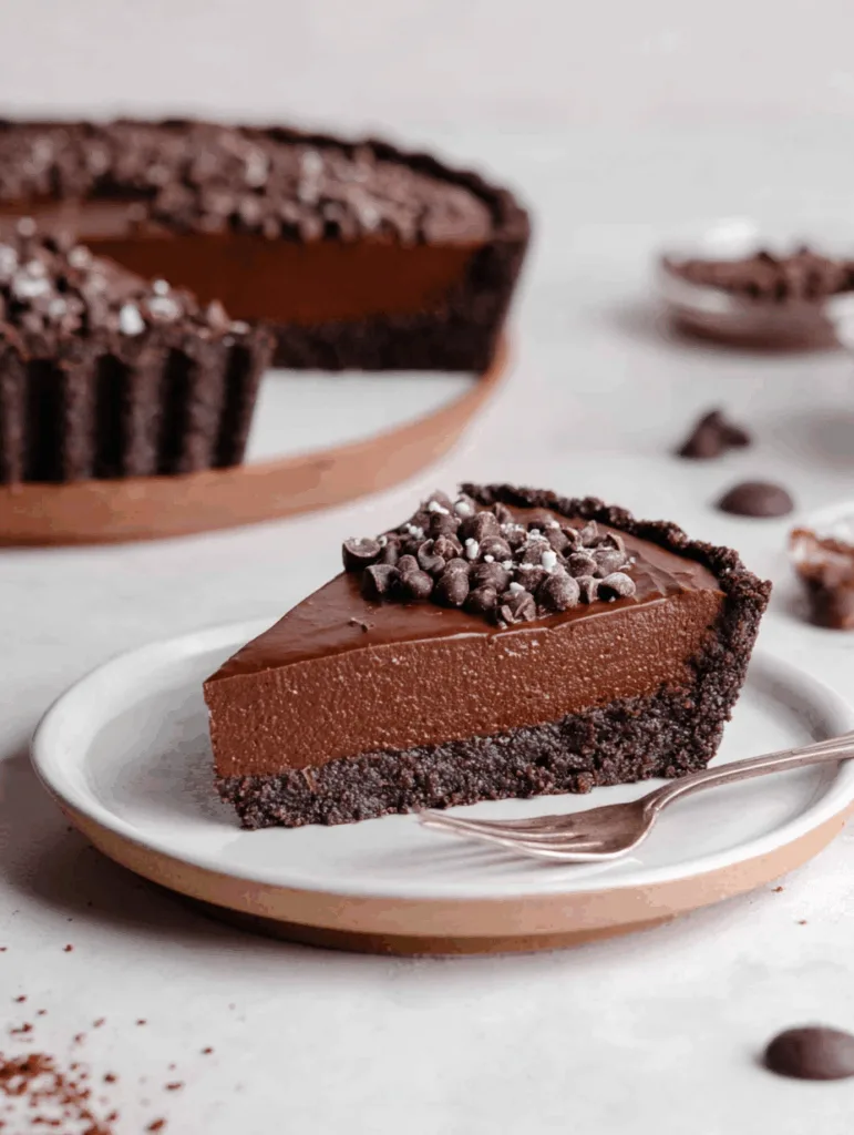 Vegane Schokotorte ohne Backen