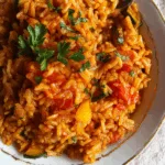 Zucchini-Tomaten-Reis-Pfanne