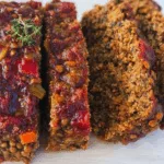 Vegetarischer Hackbraten mit Linsen