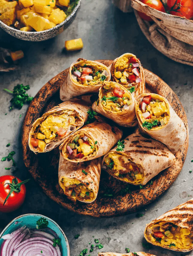 Gegrillter Käse-Burrito mit Gemüsefüllung