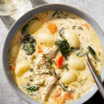Olive-Garden-Hähnchen-Gnocchi-Suppe (Copycat-Rezept)