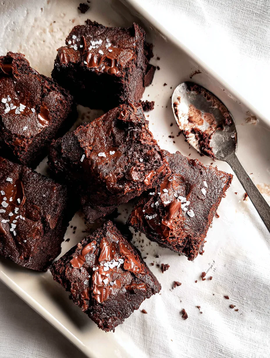 Fudge-Brownies ohne Ei