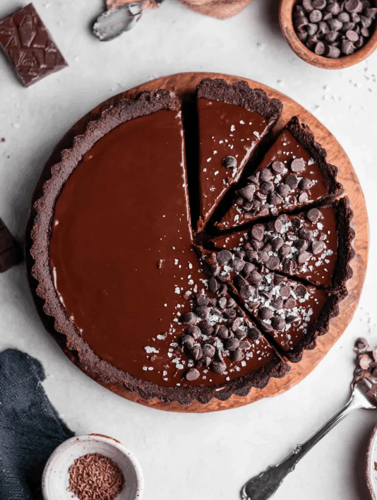 Vegane Schokotorte ohne Backen