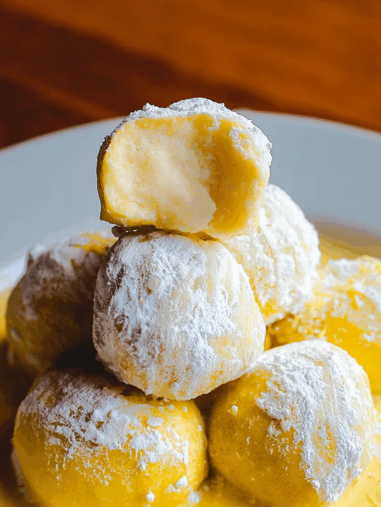 Zitronen-Trüffel
