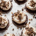 Crumble Cookies mit Vanille und Schokolade