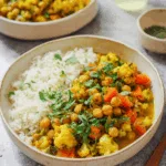 Blumenkohl-Kichererbsen-Curry in 30 Minuten (Vegan)