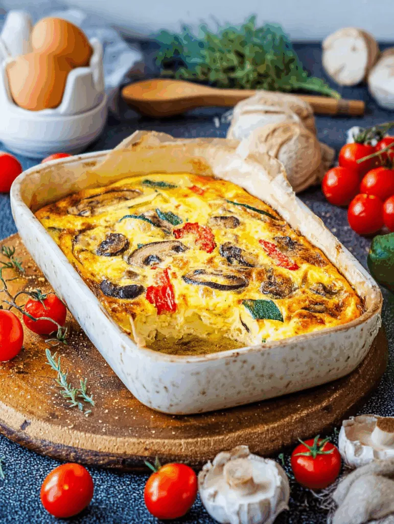 Low Carb Gemüsekuchen mit Quark & Eiern