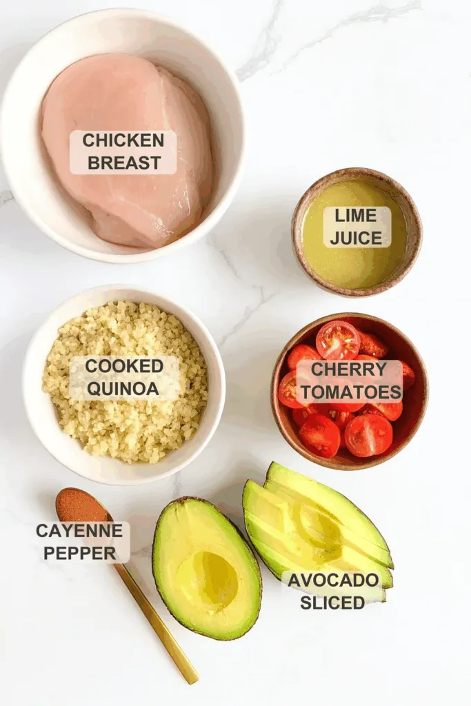 Gegrillte Hähnchen-Bowl