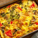 Ei-Auflauf mit Gemüse