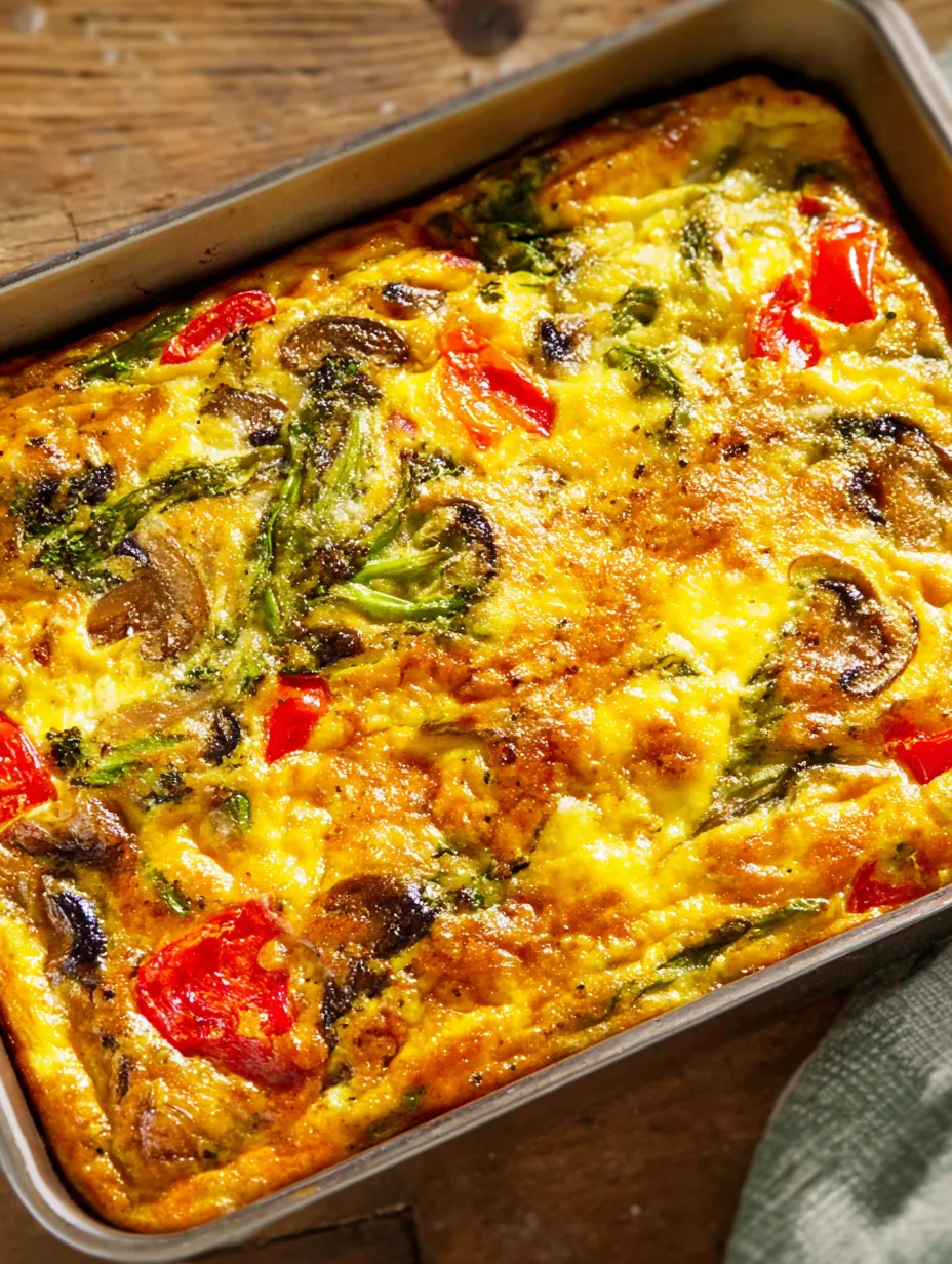 Ei-Auflauf mit Gemüse