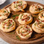 Flammkuchen Schnecken