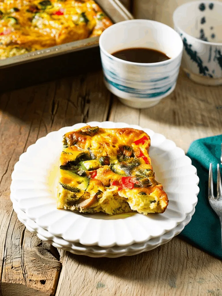 Ei-Auflauf mit Gemüse