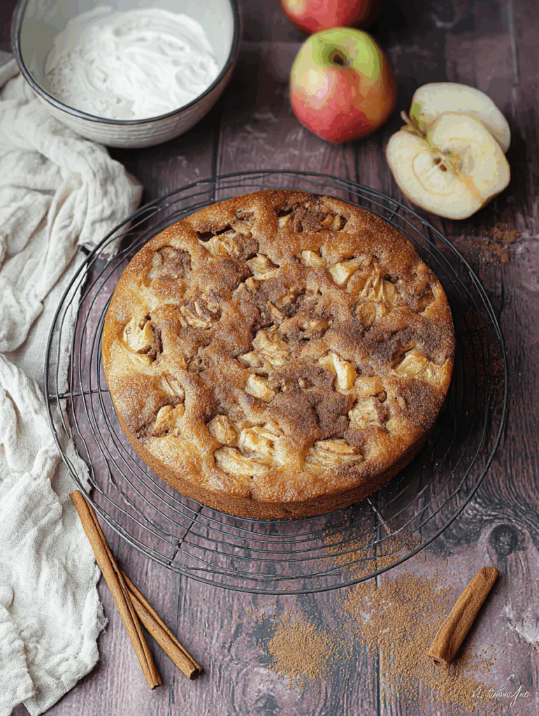 Zimtschnecken-Apfelkuchen