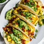 Gebackene Breakfast Tacos
