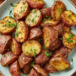 Airfryer Ofenkartoffeln mit Kräutern – außen knusprig, innen weich
