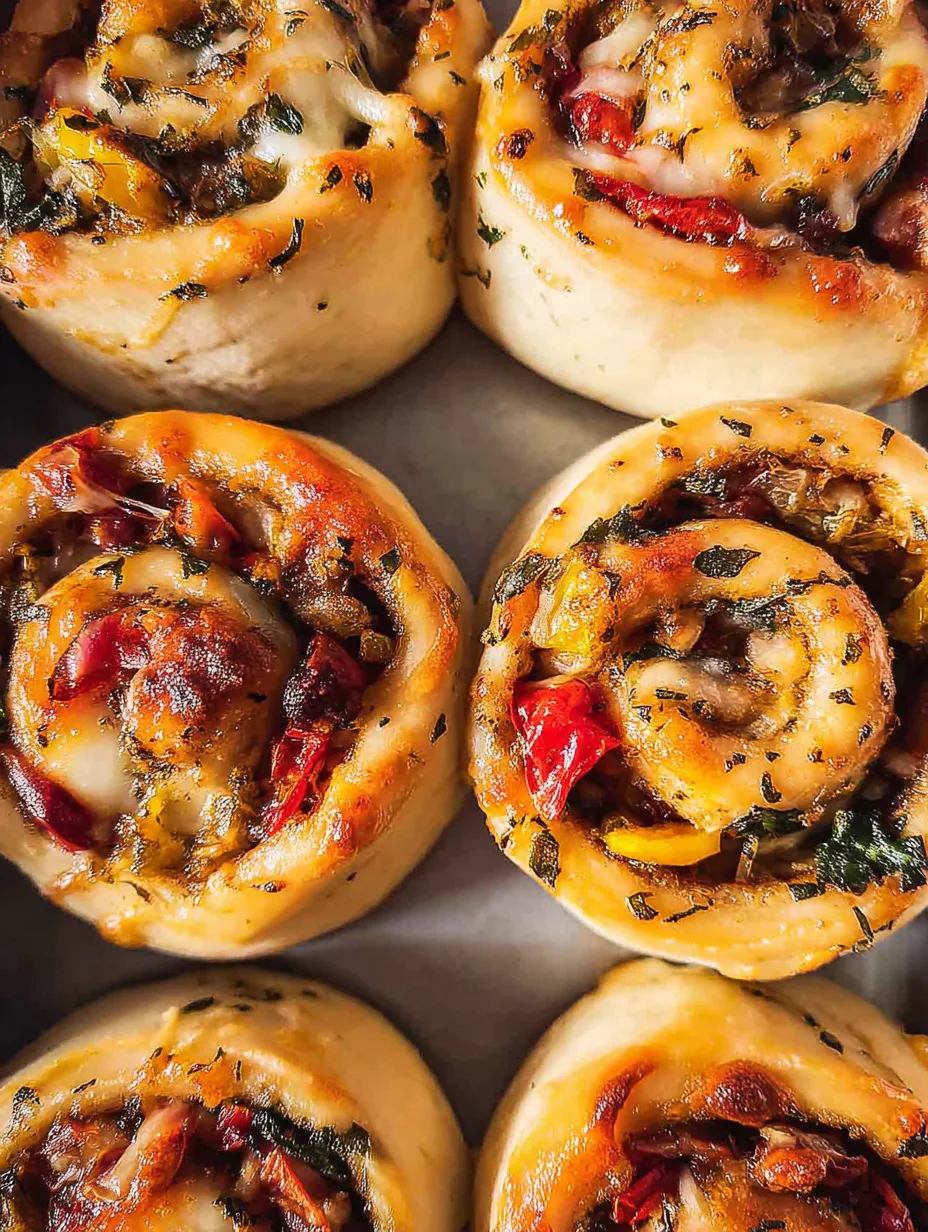 Vegane PizzarollenVegane Pizzarollen