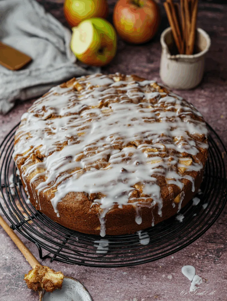 Zimtschnecken-Apfelkuchen