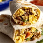Frühstücks-Burritos zum Einfrieren