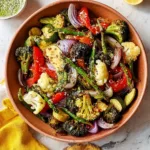 Gesunde Airfryer Gemüsepfanne