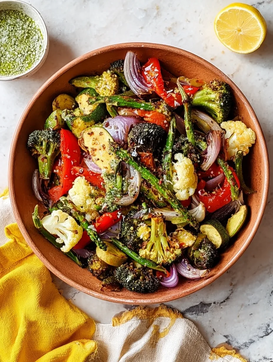 Gesunde Airfryer Gemüsepfanne