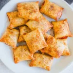 Knusprige Pizza-Röllchen aus der Heißluftfritteuse