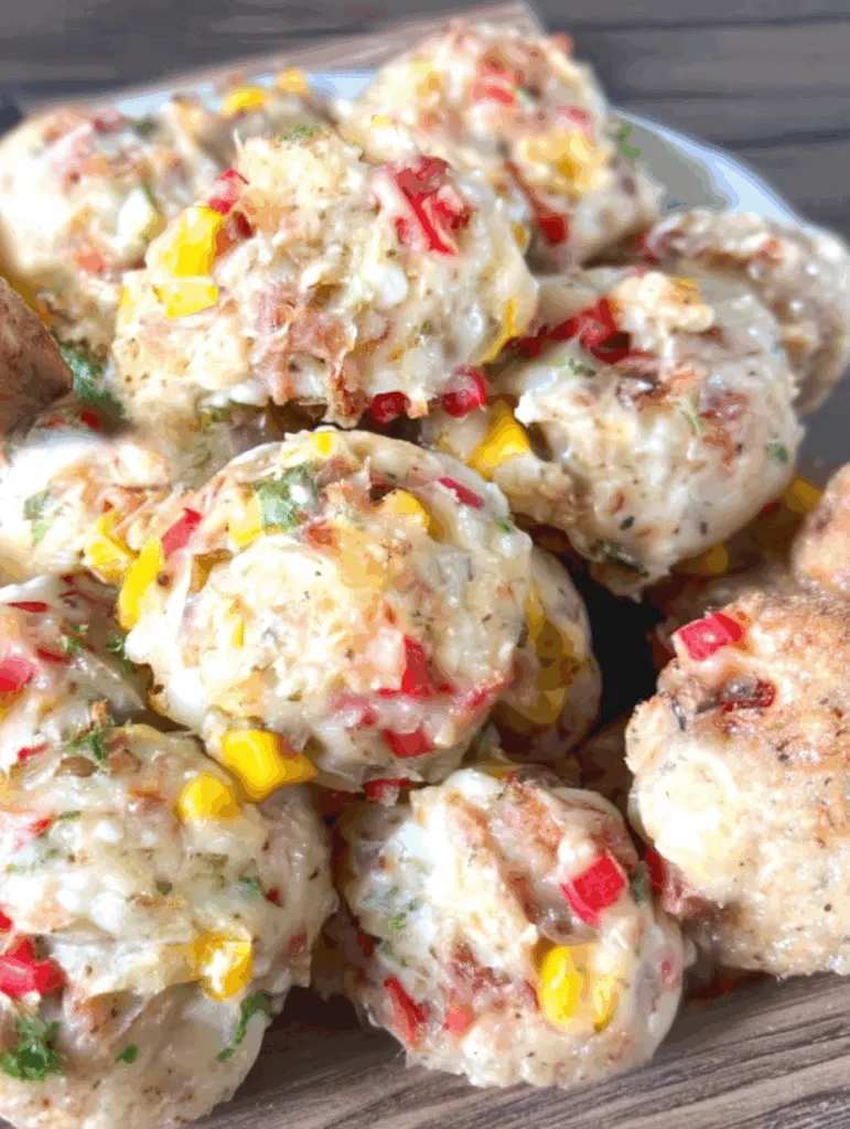 Herzhaftes Fingerfood Pizza Bällchen