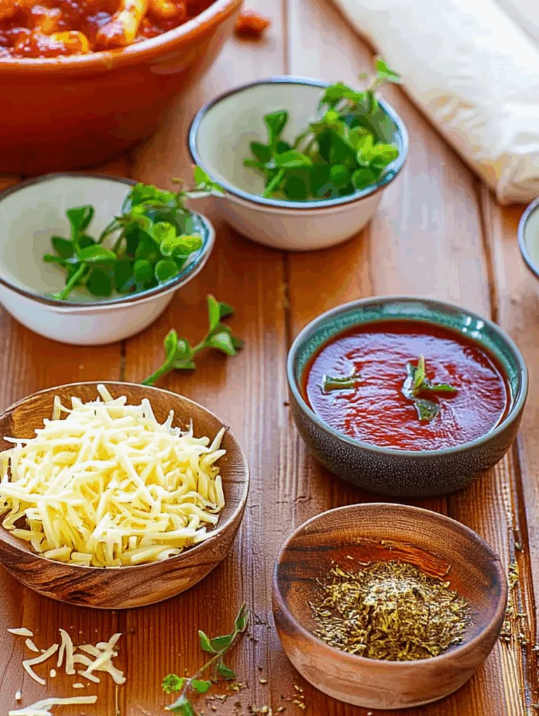 Schnelle Pizzastangen