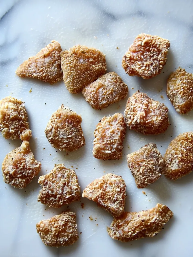 Hähnchen Nuggets aus der Heißluftfritteuse